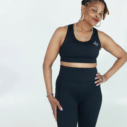 Strappy Back Sports Bra